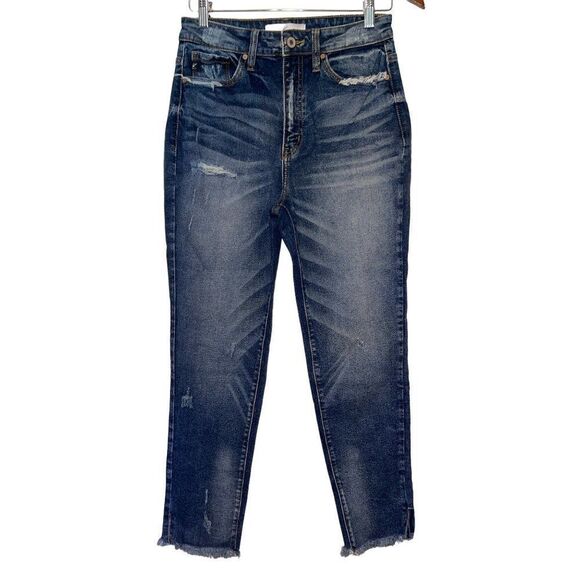KanCan NWOT Signature High Rise Ankle Skinny Jean Size 5 / 26 - Picture 1 of 14
